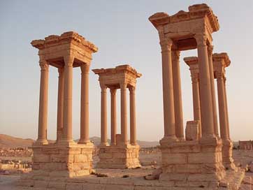 Palmyra Colonnade Syria Rome Picture