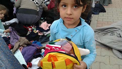 Syria Bazaar Children'S Refugees Picture