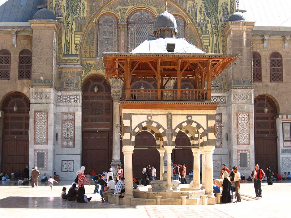 Mosque Damascus Syria Umayyad-Mosque