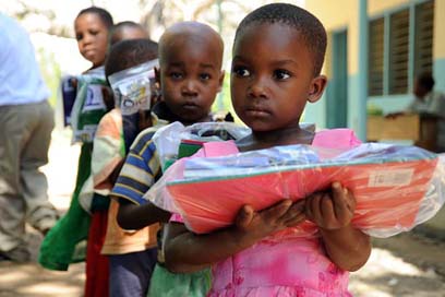 Tanga Care-Packets Children Tanzania Picture