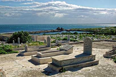 Cemetery Mediterranean Tunisia Mahdia Picture