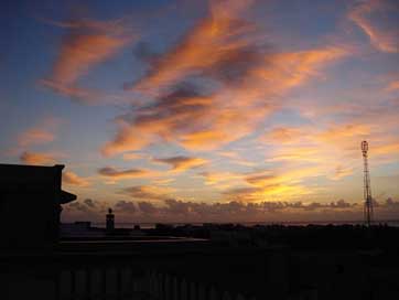 Dawn Clouds Tunisia Sunrise Picture