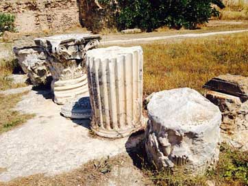 Columnar Tunisia Ruins Stones Picture