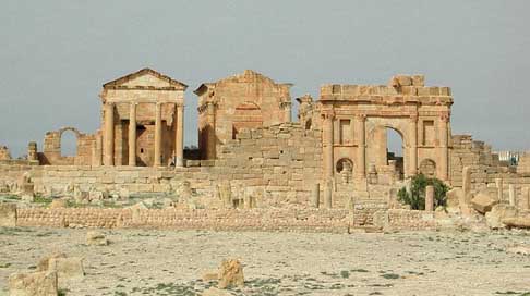 Roman Tunisia Sbeitla Ruins Picture