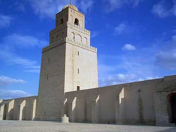 Mosque Kairouan Tower Large Picture