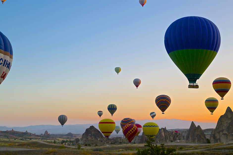 Landscape Balloons Turkey Cappadocia