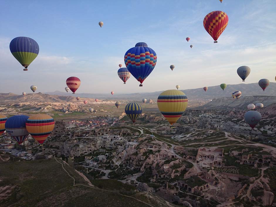 Hot-Air-Balloon Travel Turkey Cappadocia