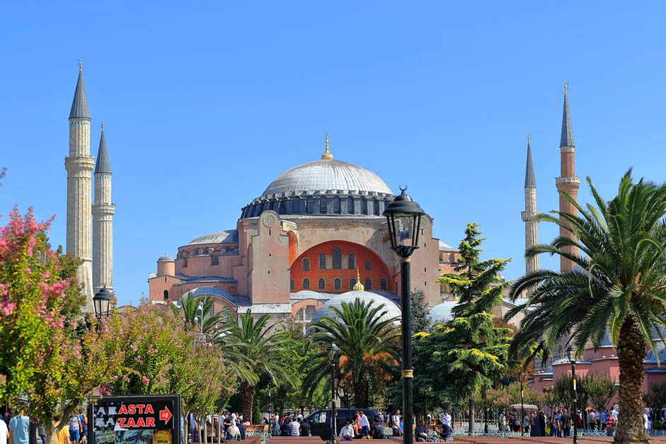 Turkey Church Istanbul Hagia-Sophia
