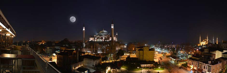Istanbul Hagia-Sophia Cami Night
