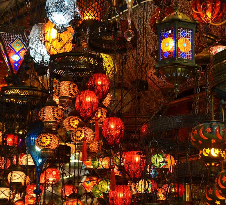 Istanbul Lamps Bazar Orient