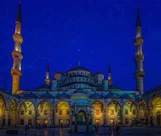 Blue-Mosque Mosque Istanbul Turkey Picture
