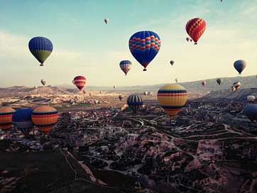 Cappadocia Hot-Air-Balloon Travel Turkey Picture