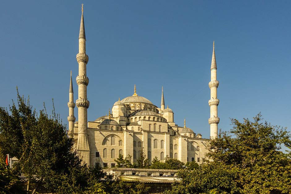 Mosque Blue-Mosque Istanbul Turkey