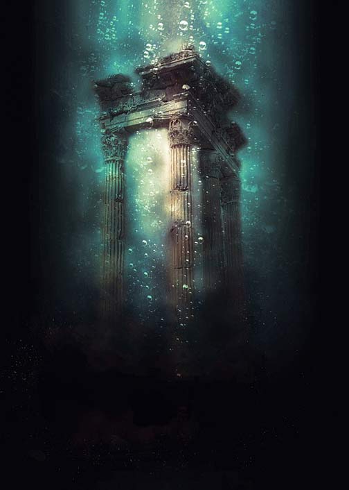 Digital-Creation Mystic Fantasy Underwater