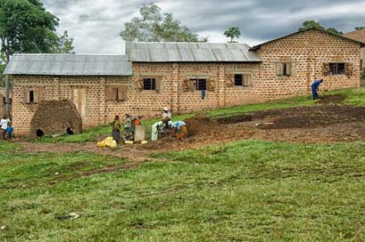 Uganda Sky Landscape Building Picture