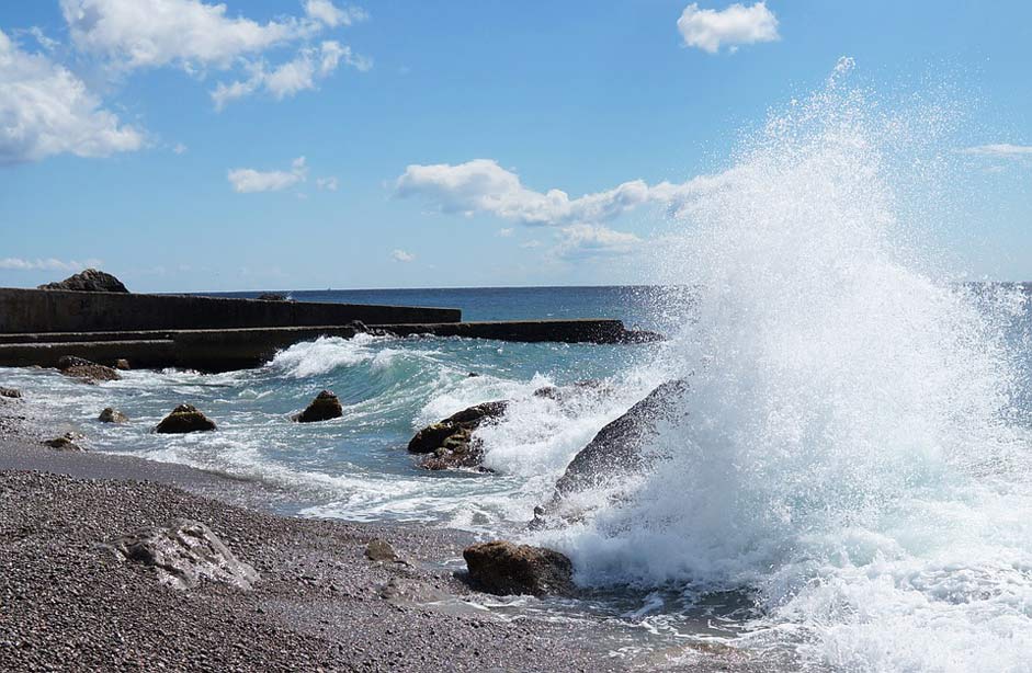 Sea Black Wave Crimea