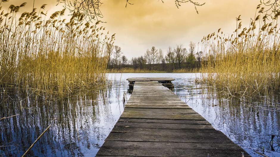 Sky River Water Landscape