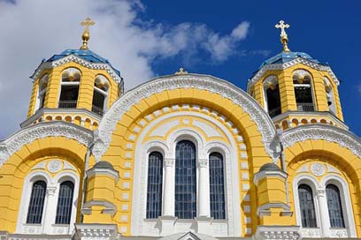 Ukraine Cathedral St-Vladimir'S-Cathedral Church Picture