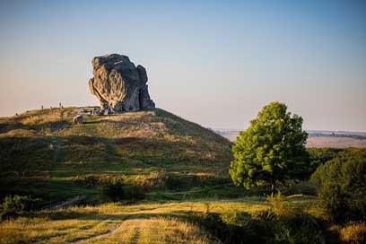 Pidkamin Landmark Ukraine Rock Picture