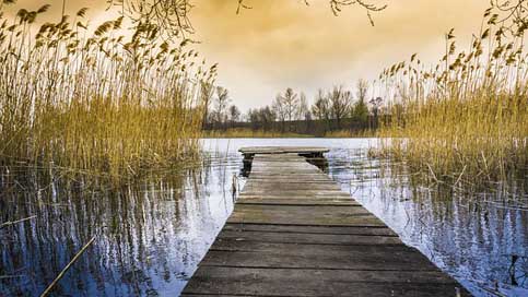 Landscape Sky River Water Picture