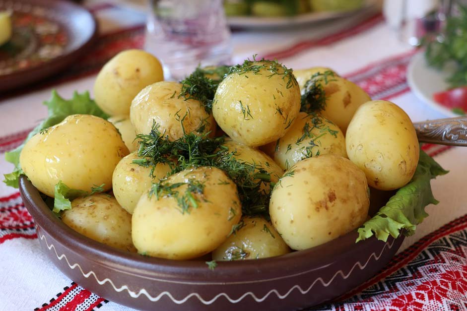 Vegetable Dill Potatoes Ukraine