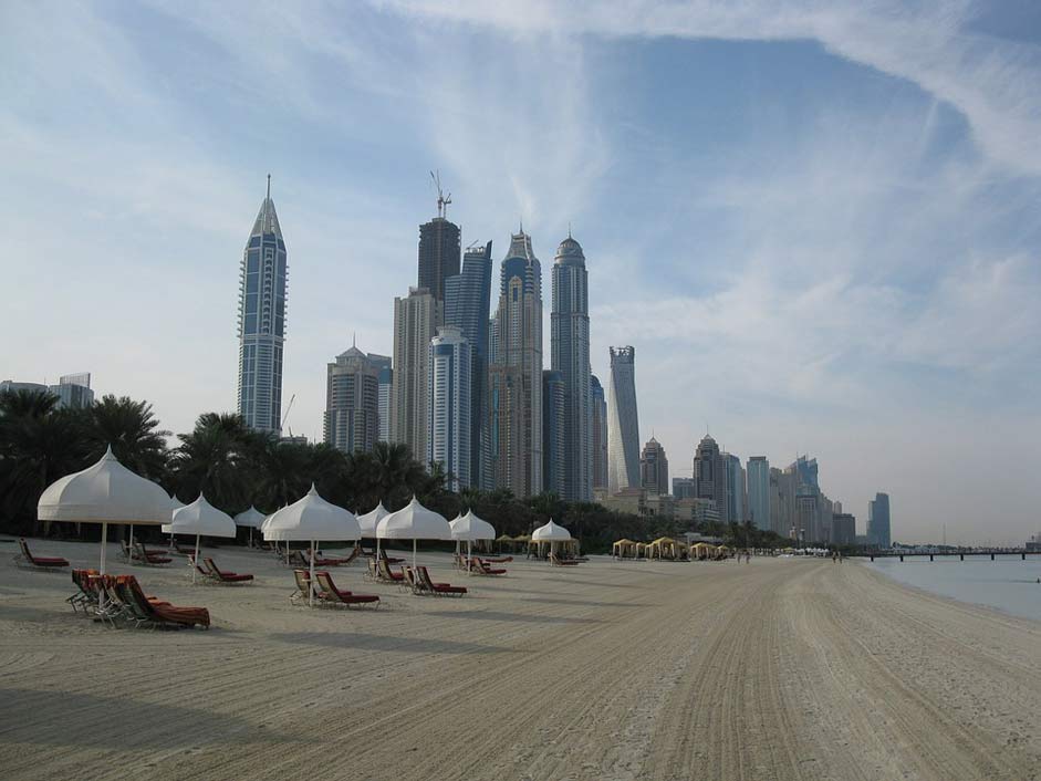 Beach High-Rises Skyscrapers Dubai