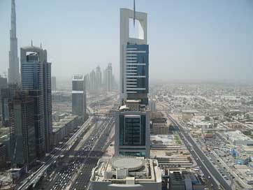 Dubai Building Street City Picture