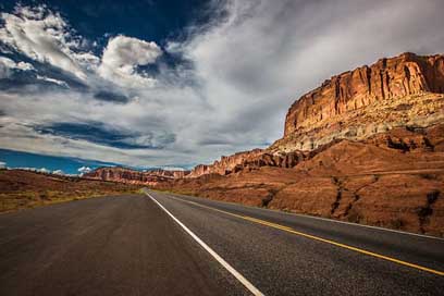 Road Wanderlust Rocks Utah Picture