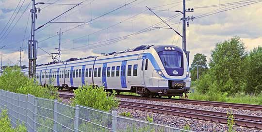 S-Bahn Commuter-Train Suburban Stockholm---Enkping Picture