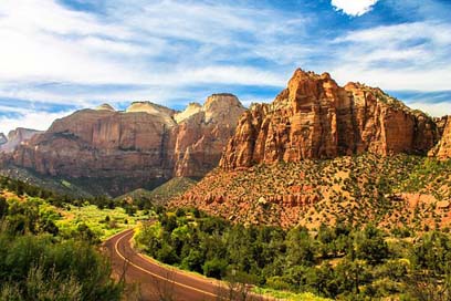 Zion Park Utah Mountains Picture