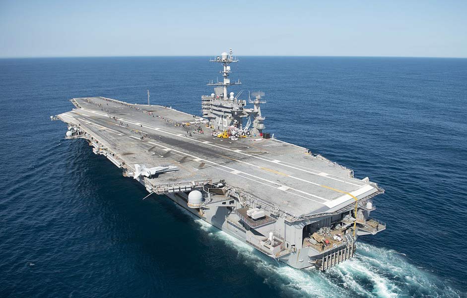 Aircraft-Carrier Aerial Truman-Cvn-75 Uss-Harry-S