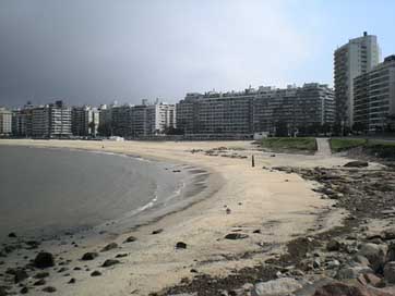 Rambla Uruguay Montevideo Beach Picture