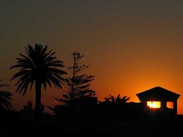 Punta-Del-Este  Uruguay Sunset Picture