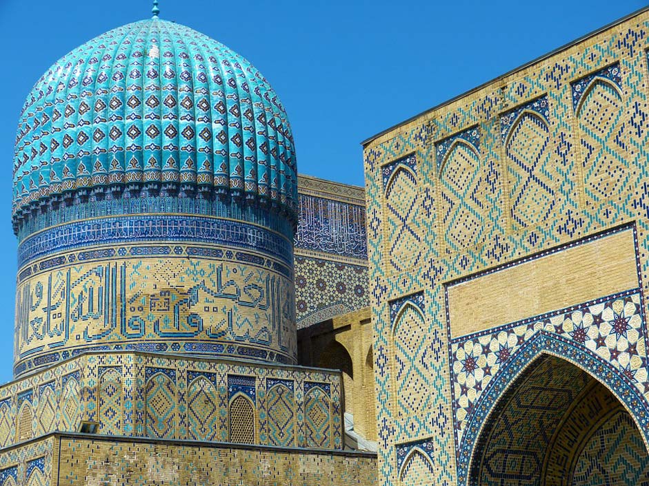Uzbekistan Samarkand Mosque Bibi-Xanom