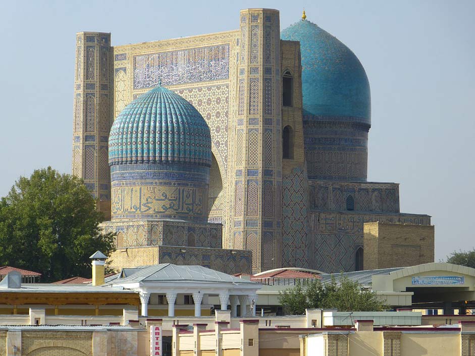 Uzbekistan Samarkand Mosque Bibi-Xanom