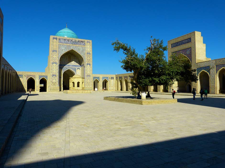 Courtyard Kalon-Mosque-Islam Mosque Bukhara