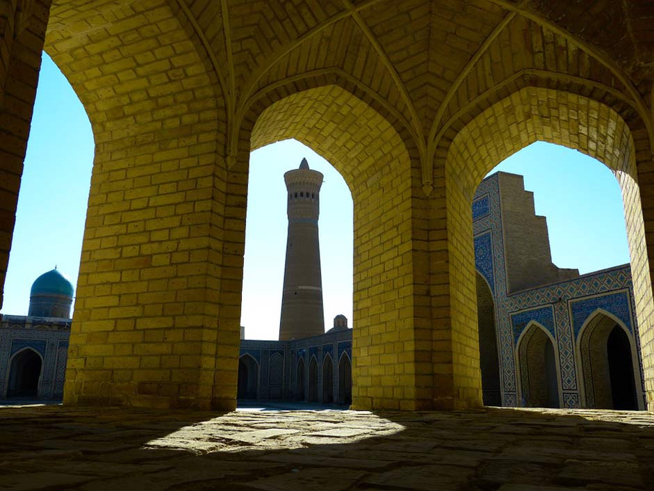 Kalon-Minaret Minaret Mosque Bukhara