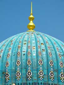 Dome Mausoleum Mosque Blue Picture