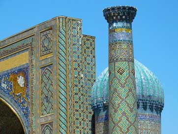 Samarkand  Uzbekistan Registan-Square Picture