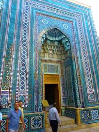Shohizinda Uzbekistan Samarkand Necropolis Picture