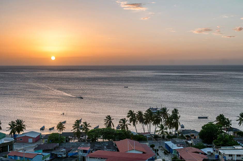 Sea Sunset Venezuela Juan-Griego