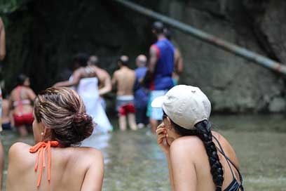 River Nature Women Venezuela Picture