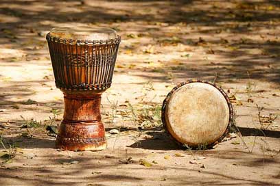 Africa Music Drums Bongos Picture