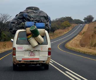 Transport Zimbabwe Overloaded Bus Picture