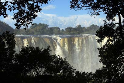 Victoria-Falls Zimbabwe Zambezi Waterfall Picture